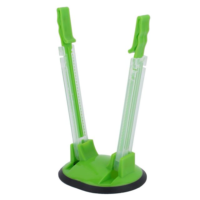 Fdit Baggy Rack,Adjustable Hands Free Baggy Rack Clip Kitchen Food Storage Bag Opener Holder Anti-slip , Bag Opener Holder