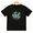 Black, variant on Cartoon Dinosaur Crew Boys Graphic Tee, Cool Dino Break Wall 100% Cotton Kids Short Sleeve T-Shirt