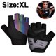 thumbnail image 1 of Guantes de ciclismo Guantes de ciclismo Verano Medio dedo Gel Guantes de bicicleta de montaña que absorben los golpes Antideslizantes Guantes de bicicleta de montaña reflectantes multicolores Hombres y mujeres Ormromra 220494-3, 1 of 8