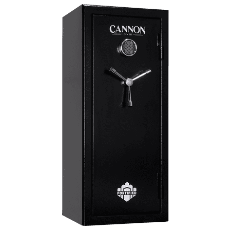 Cannon Fortified Fireproof Safe - 60 Min Fire-Resistant Security Safe with Digital Lock Triple Seal Heavy-Duty Steel Adjustable Shelves Gun Safe for Home or Office