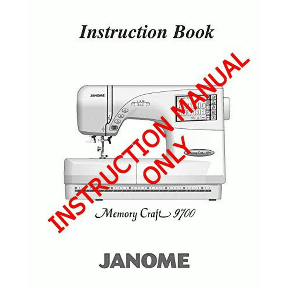 Janome Spare Part 9700 Memory Craft 9700 Sewing Machine Embroidery