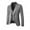 Grey, variant on 2025 Men's Fleece Jackets & Coats,Men's Suit Slim 3-Piece Suit R Business Wedding Party Jacket Vest & Pants
