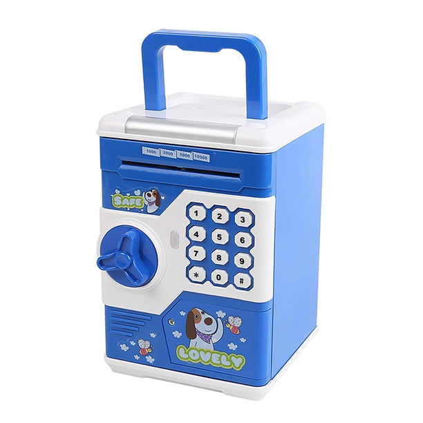 Cajero Automático De Dibujos Animados, Hucha, Contraseña, Moneda En Efectivo, Lata De Dinero, Con Luz Rgb, Juguete De Cumpleaños, Regalos Para Niños Minnieouse FN003220-02