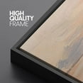 thumbnail image 4 of PixonSign Framed Canvas Print Wall Art Watercolor Tropical Sunset Sea Landscape Nature Wilderness Illustrations Modern Art Decorative Minimal Rustic for Living Room, Bedroom, Office - 16"x24" Black, 4 of 5