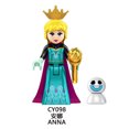 thumbnail image 1 of CY1013 CY1014 Nuevo Personaje De Dibujos Animados Elsa Anna Prince Eric MALEFOCENT Mérida BEAST Bloques De Construcción Muñecas Juguetes Para Niños, 1 of 4