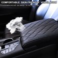 thumbnail image 4 of Memory Foam Leather Car Armrest Cover Pad, Center Console Armrest Box Lid Mat for Cars Trucks SUVs Vehicles, Universal Soft Padded Elbow Rest Protector for Driving Comfort, 4 of 7