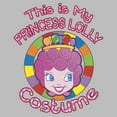 thumbnail image 2 of Men's Candy Land This Is My Princess Lolly Costume Graphic T-Shirt, 2 of 4