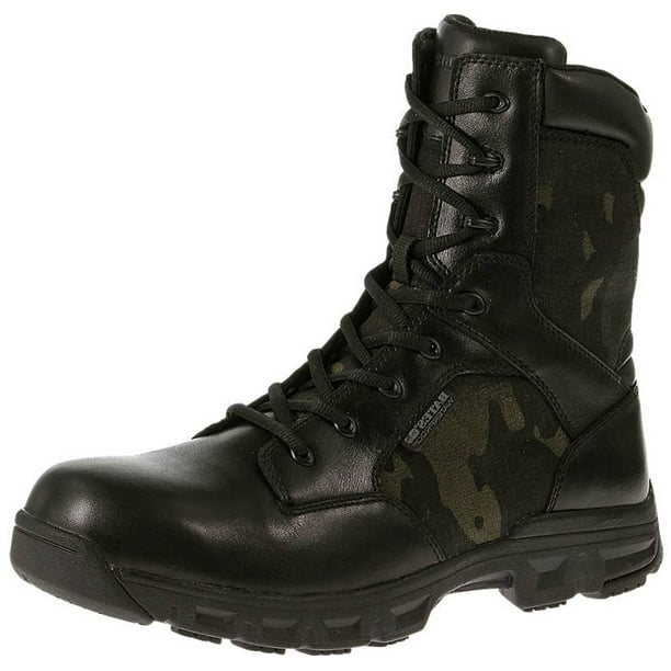 bates mens code 6.2 8 inch leather boots