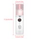 thumbnail image 3 of Vogacara Humidificador portátil, pulverizador hidratante, aparato de pulverización de belleza, aparato de hidratación Spray recargable, aparato de Type7 NO7 Vogacara CE1127-02B, 3 of 6