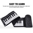 thumbnail image 3 of 49-key Folding Hand Roll Piano Portable Entry Keyboard Student Children Beginner Electronic Hand Roll Piano, 3 of 10