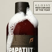 Papatui Men's Nourishing Shampoo and Conditioner 2-in-1, Sandalwood Suede, 18 oz