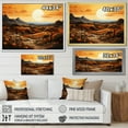 thumbnail image 4 of Designart "Illusion of Canyons IV" Landscapes Floater Framed Wall Art Print, 4 of 7