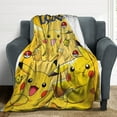thumbnail image 4 of Anime Blankets Pokemon Throw Blanket 60"*80"（150*200cm） Pokemon Merch for Kids, 4 of 8