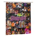 thumbnail image 1 of Cortina de ducha Scooby Doo, juego de cortinas de ducha con dibujos animados encantadores para el baño de niños, niñas, dormitorios universitarios, accesorios de decoración de baño a prueba de agua, 1 of 8