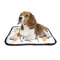 thumbnail image 2 of PKQWTM Dancers Silhouette White Tribal Women Pet Dog Cat Bed Pee Pads Mat Cushion Potty Dogsblankets Crate Bed Kennel 14x18 inch, 2 of 3