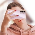 thumbnail image 6 of Samsung Galaxy A15 4G/5G Case,Cute Plating Edge Love Hearts Pattern with Camera Lens Protection Phone Case for Galaxy A15 6.5",Purple, 6 of 17