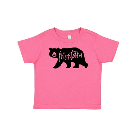 

Inktastic Montana Black Bear Silhouette Gift Baby Boy or Baby Girl T-Shirt