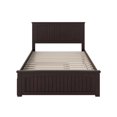 thumbnail image 4 of AFI Nantucket Solid Wood Full Platform Bed with Twin Trundle in Espresso, 4 of 7