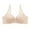 Beige, variant on Elainilye Fashion Womens Bras No Underwire Full Support Traceless Plus Size Sports Bra Non-Slip Underwear Yoga Bra Everyday Bras,Beige