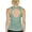 Agate Green, variant on icyzone Yoga Tops Activewear Workout Clothes Open Back Fitness Racerback Tank Tops for Women