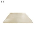 thumbnail image 2 of HEVIRGO Solid Color Rectangle Thicken Carpet Rug Floor Mat Living Room Bedroom Decor,Beige 60*160cm, 2 of 10