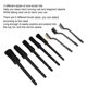 thumbnail image 4 of Car Cleaning Detailing Brush Set Different Sizes Double Head Design with Thick Drying Towel, 4 of 5