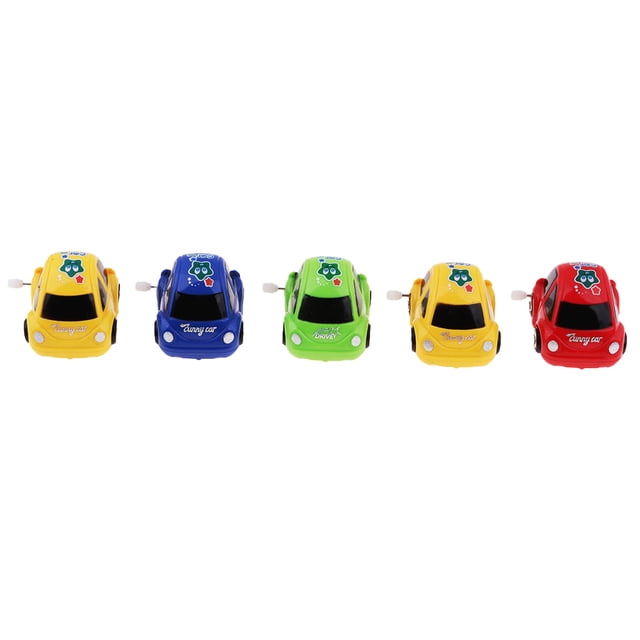 Juguete de Dibujos Animados de Bolsillo a Cuerda Vintage 5 Piezas Hugo Juguetes de cuerda para coche
