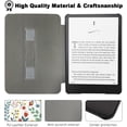 thumbnail image 3 of YSTIANN Case for 7 inch (12th Gen, Signature Edition, Colorsoft 2024), Premium PU Leather Cover with Auto Wake/Sleep & Hand Strap - Protective Shell for Readers & Travel WJ85-4618, 3 of 5