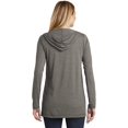 thumbnail image 3 of District Women's Perfect Tri Hooded Cardigan, 3 of 3