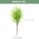 thumbnail image 3 of 4 piezas de helecho verde artificial, planta falsa para arreglos florales., 3 of 6