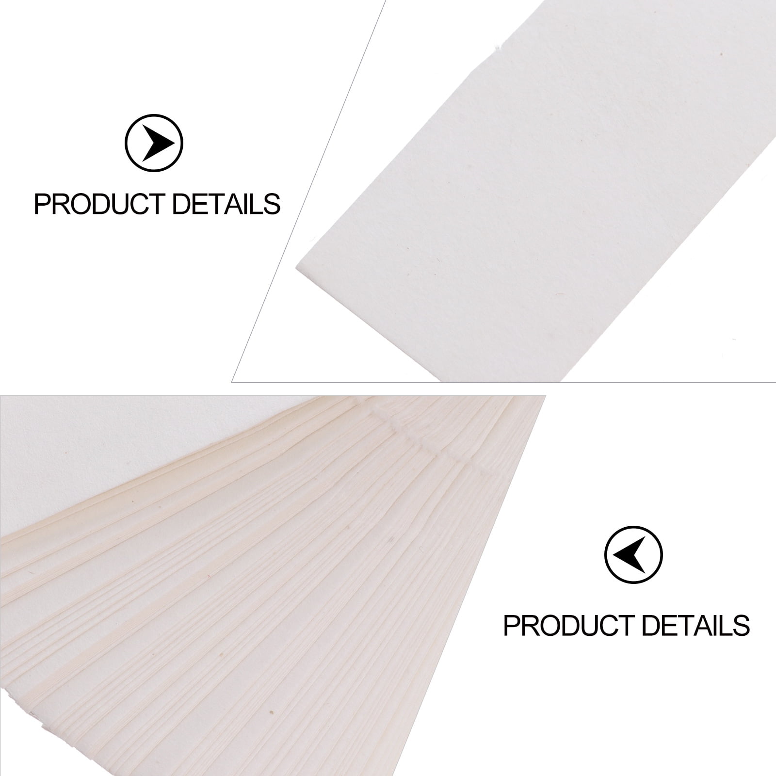 400 Feuilles Papier Absorbant Pour Microscope - 80x25 Mm, Coton Doux, Pour Nettoyage Lentilles, Objectifs, Appareils - 6