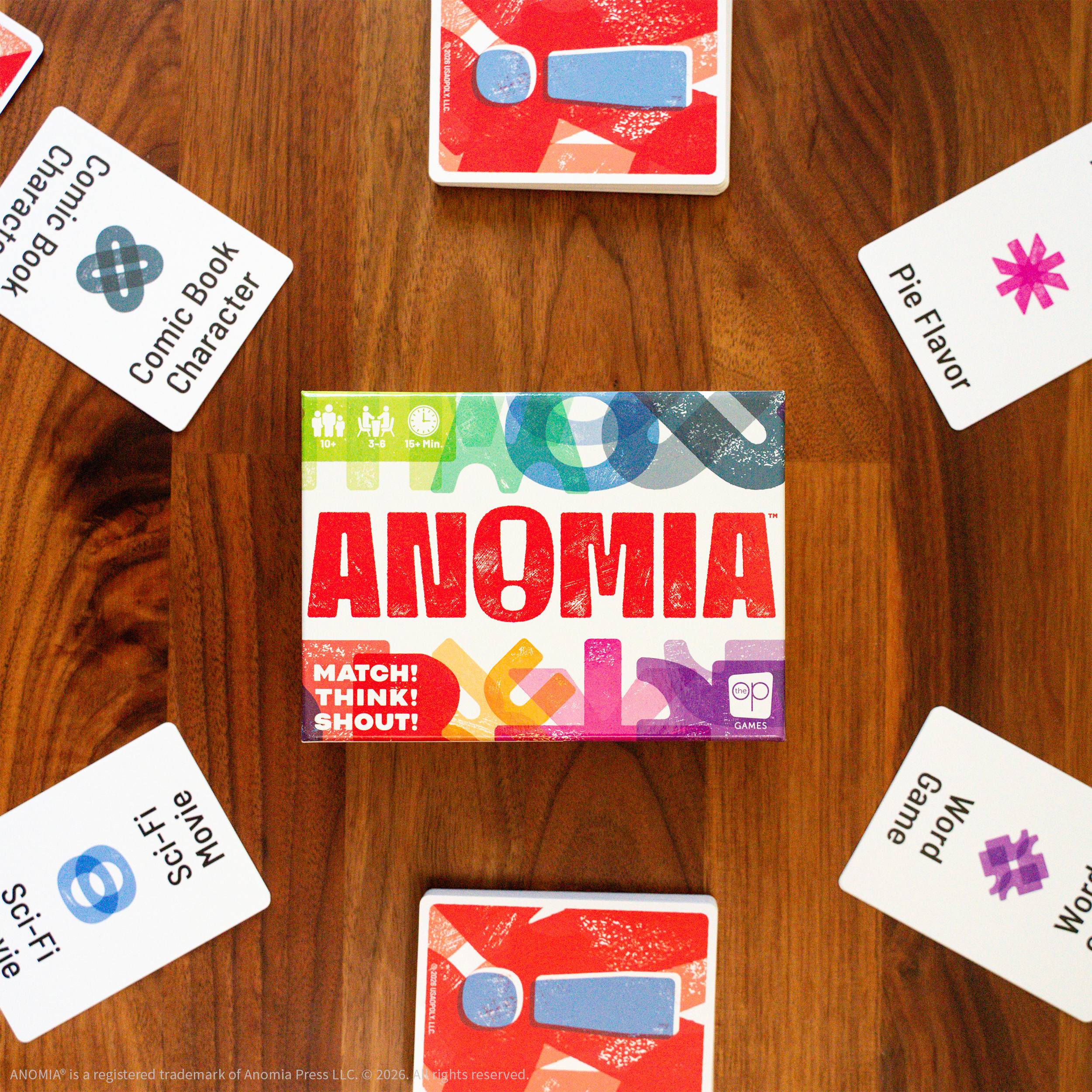 Anomia Card Party Game by USAopoly photo 2