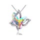 thumbnail image 5 of Collar de mariposa de cristal, accesorio colgante de moda simple para mujer, 5 of 6