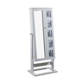 thumbnail image 1 of Powell 144-072 Cheval Photo Armoire, White, 1 of 5