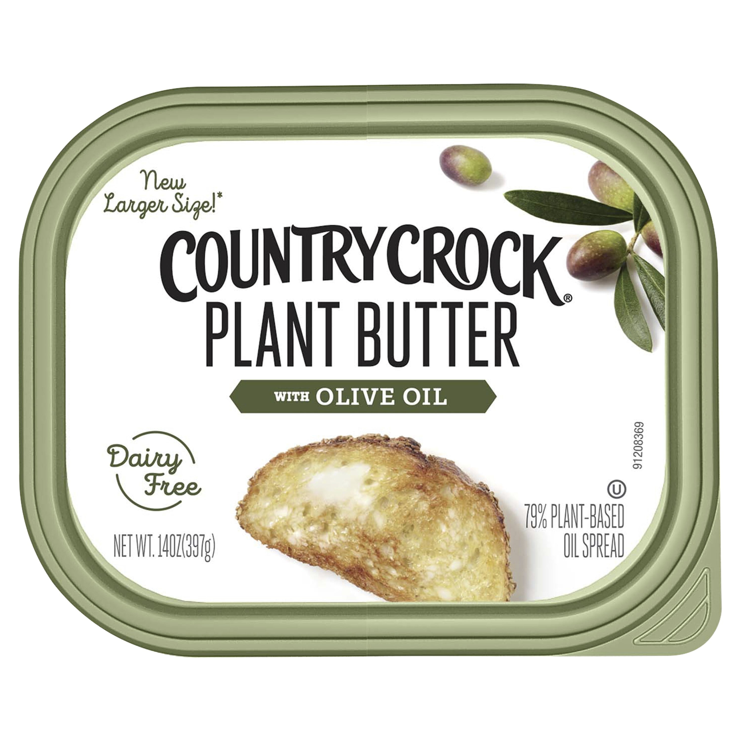 Country Crock Plant Butter with Olive Oil, 14 oz Tub (Refrigerated)
