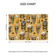 thumbnail image 4 of Placemats Set Of 4 / 6, Cute Skull Pizza Placemats For Dining Table Indoor/Outdoors Heat Resistant Washable Placemats 18" X 12", 4 of 8