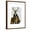 Brown Frame, variant on Art.com Deer and Chair Full Art Print by Fab Funky, 18" x 24"