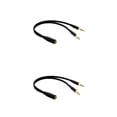 thumbnail image 2 of Adaptador de auriculares Inteprter 3.5mm Y Splitter 2 Jack a 1, 2 of 6