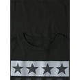 thumbnail image 3 of Ma Croix Mens Graphic Print Stars and Stripes USA Flag Short Sleeve T Shirt, 3 of 6