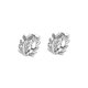 thumbnail image 1 of Aretes Wmkox8yi de rama de olivo fresca pequeña Hoja de diamante, 1 of 2