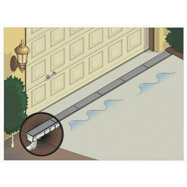 S1E-PLCD Trench & Driveway Channel Drain with Grate