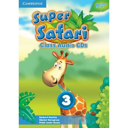 Super Safari American English Level 3 Class Audio CDs (2) (Best Super Audio Cds)