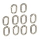 thumbnail image 1 of 10 Anillos Ovalados con Resorte, Clip de Resorte, Mosquetón Ovalado, Accesorio para Manualidades, Resorte de 25 mm Plata, 1 of 6