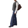 thumbnail image 4 of INSPIRE CHIC Womens Sweater Vest Button Down Sleeveless Round Neck Soft Casual Knitted Tank Top Cardigan Small Gray, 4 of 6