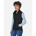 thumbnail image 2 of CORE365 CE701W Women's Cruise Two-Layer Fleece Bonded Soft Shell Vest-Black-XS, 2 of 5