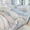 King(103.94"*90.16"), variant on Korean Princess Style Ruffle Bedding Set - 4pcs Duvet Cover, Fitted Bed Sheet, and Pillowcases for Elegant Bedroom Decor