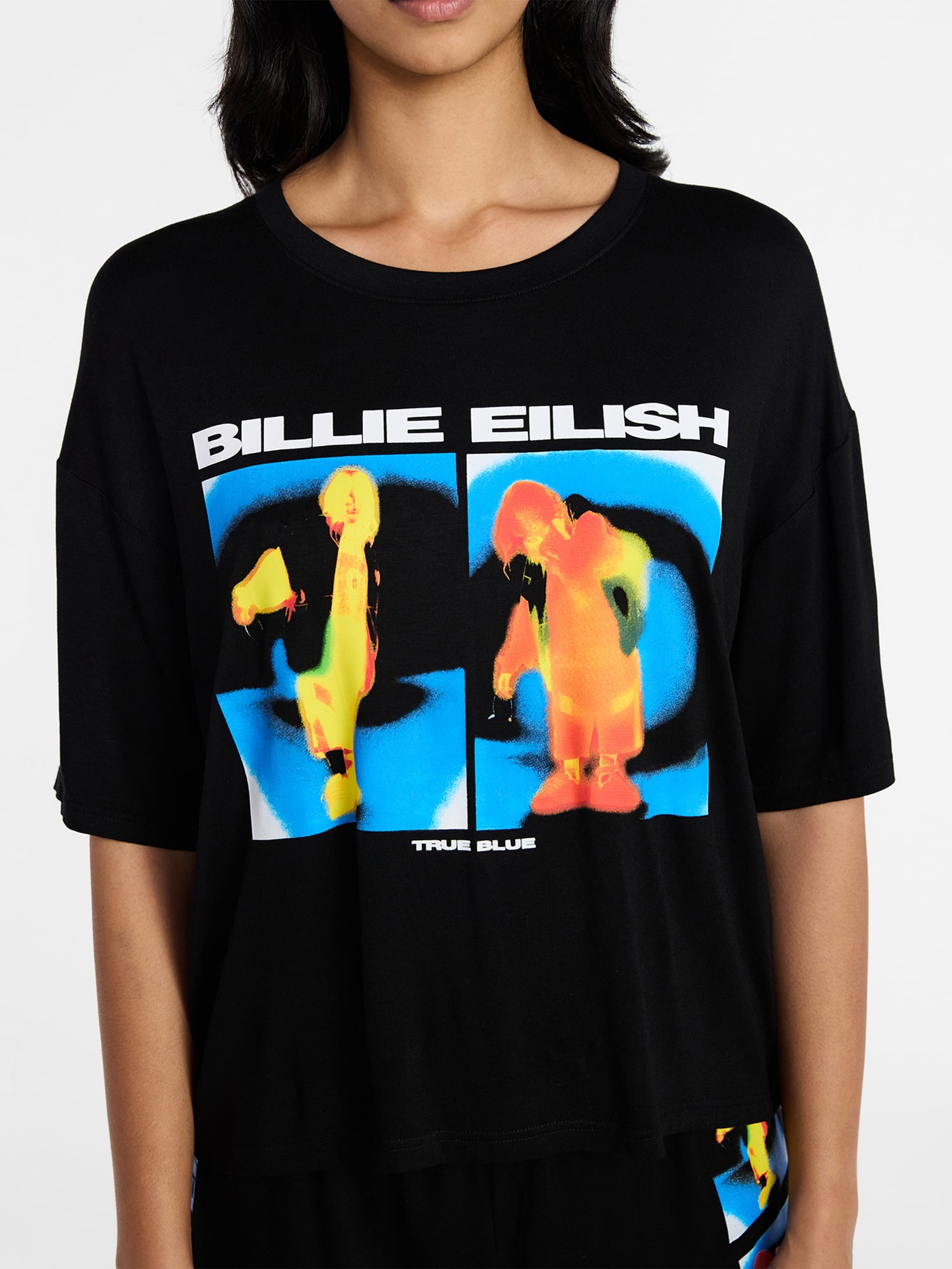 Billie Eilish Women's Pajama Set, 2-Piece, Sizes XS-3X