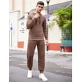 thumbnail image 2 of COOFANDY Men's Tracksuit 2 Piece Hooded Athletic Sweatsuits Casual Running Jogging Sport Suit Sets, 2 of 6