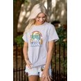 thumbnail image 4 of Smurfette Sassy Classy Smurf Rainbow Women's Graphic T Shirt Tees Brisco Brands S, 4 of 6