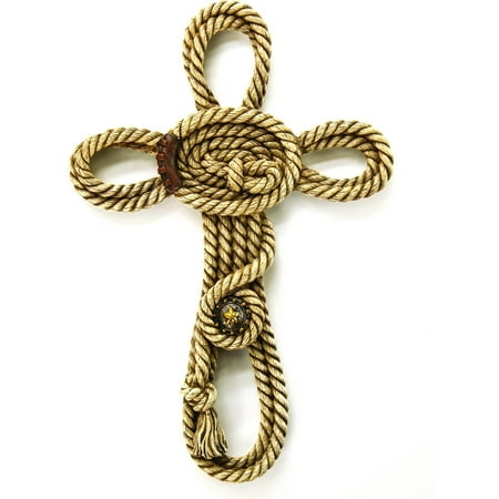 - s & Weavers 104471 Wall Cross - Lasso - 8 x 11.75, 2014 By Manual Woodworker